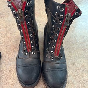 Freebird combat boots